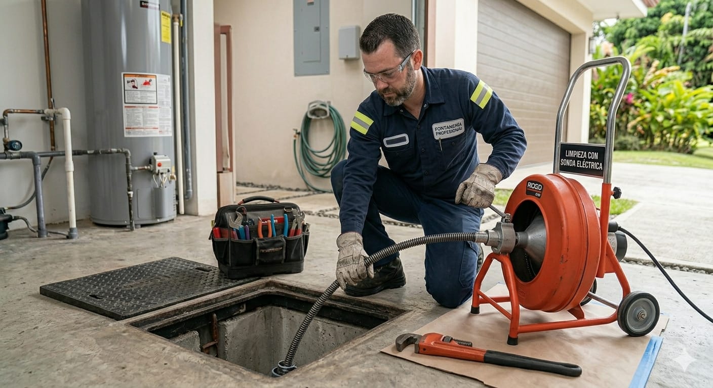 Trabajo con sonda eléctrica